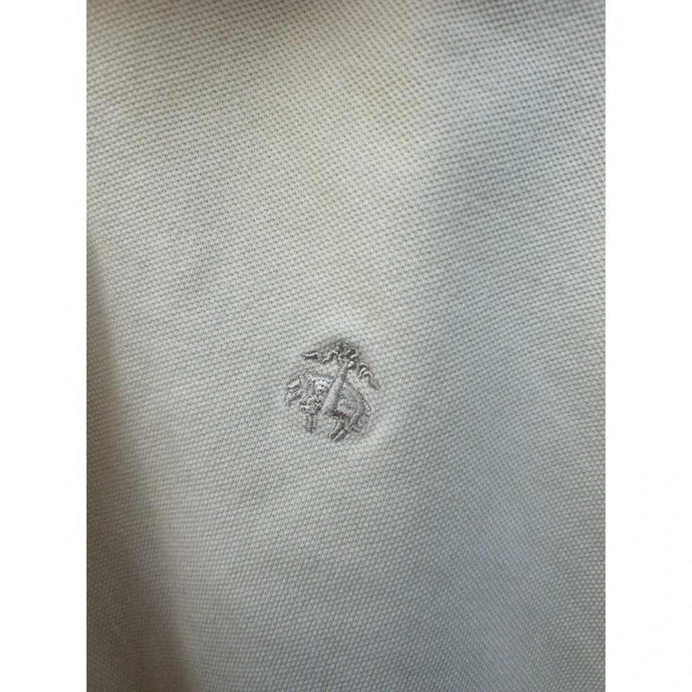 Brooks Brothers 346 XL Yellow Polo Shirt Original Fit‎ 100% Cotton Short Sleeve